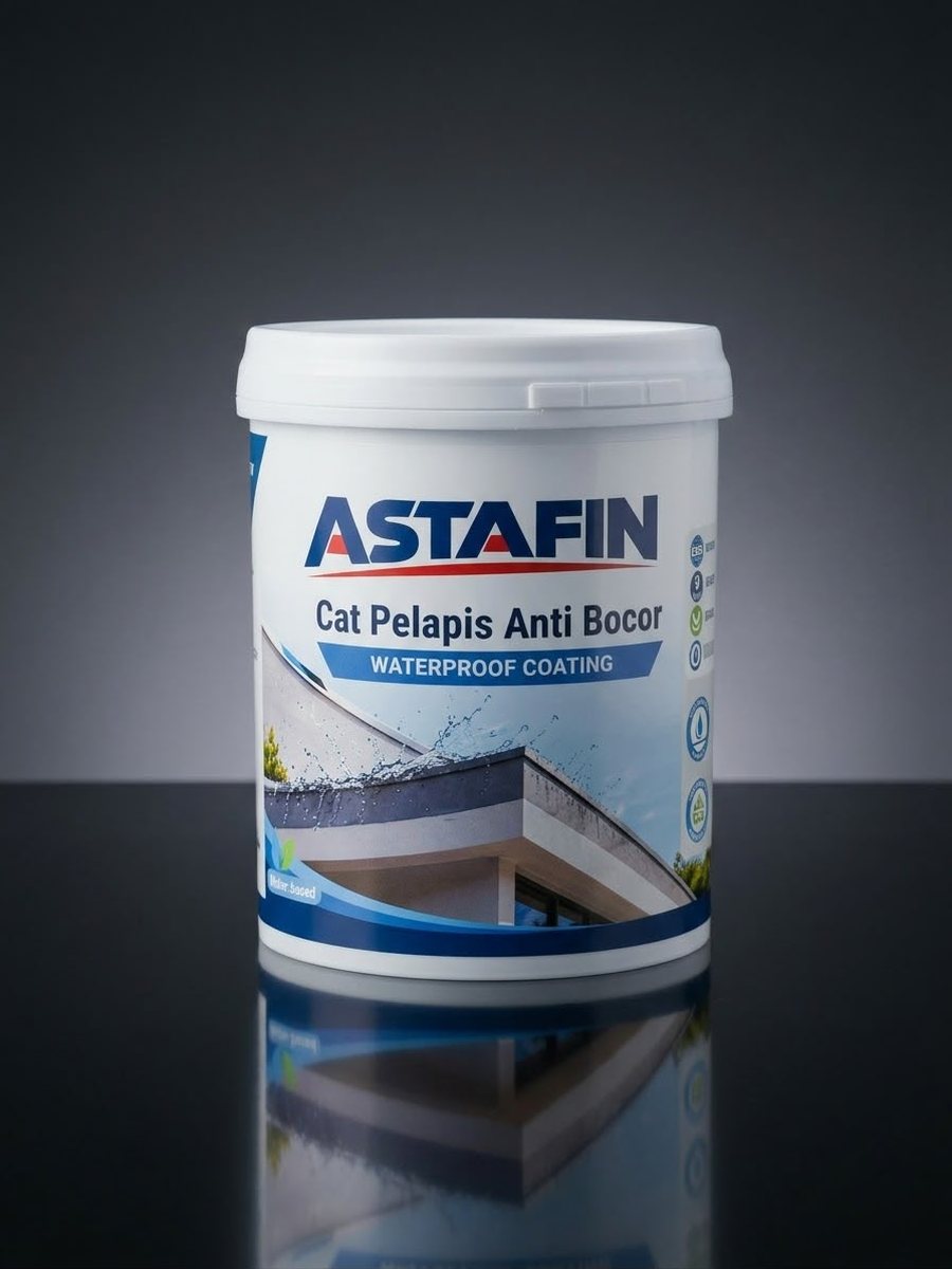Kemasan Astafin Cat Pelapis Anti Bocor Waterproof Coating