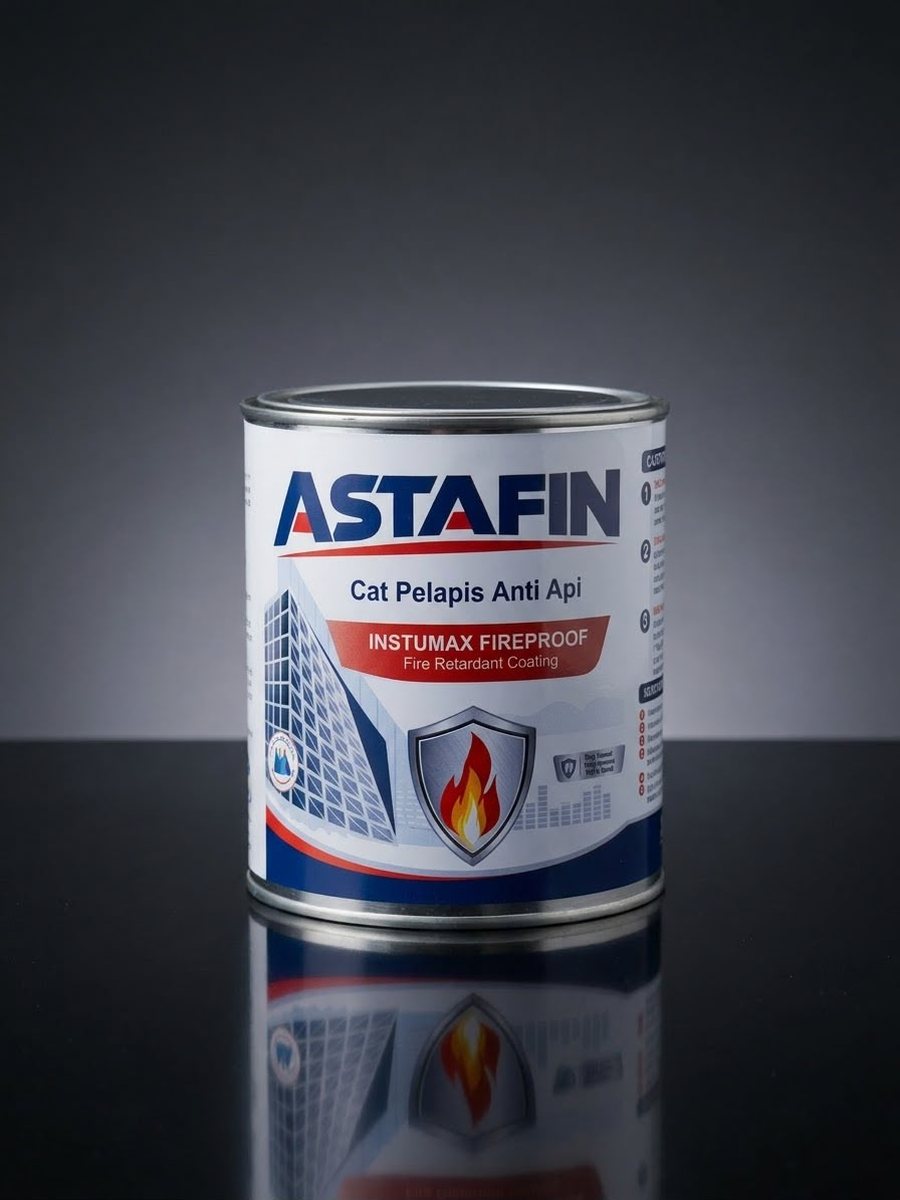 Kaleng Astafin Instumax Fireproof cat pelapis anti api solvent based